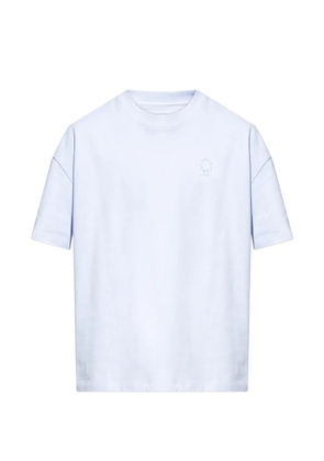 AllSaints Haven logo-embroidered T-shirt - Blue