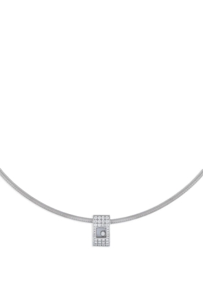 Chopard Pre-Owned Happy Diamonds diamond necklace - Silver