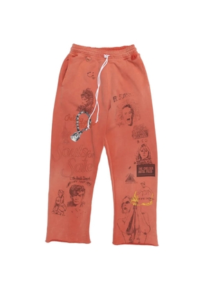 Paly x Bella McGoldrick© x Chelsea Hotel track pants - Orange