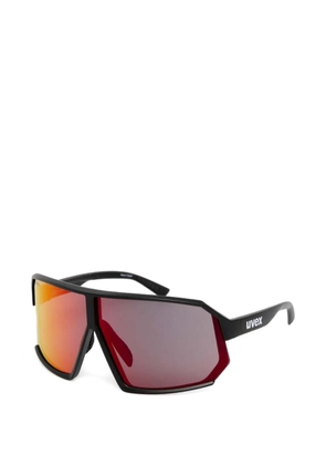 Uvex Sportstyle 237 geometric-frame sunglasses - Black