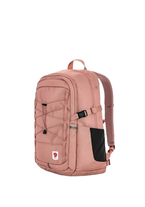 Fjällräven Skule 28 bungee-cord logo-patch backpack - Pink