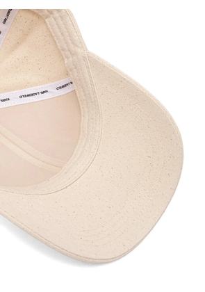 Karl Lagerfeld logo-patch baseball cap - Neutrals