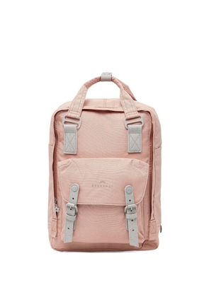 Doughnut Macaroon Monet buckle-fastening floral-lined backpack - Pink