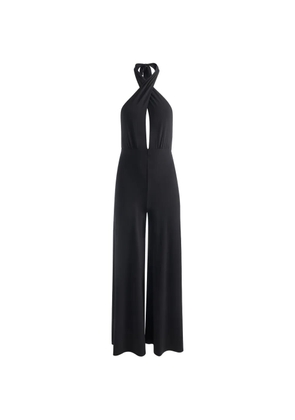 alice + olivia Evelina halter jumpsuit - Black