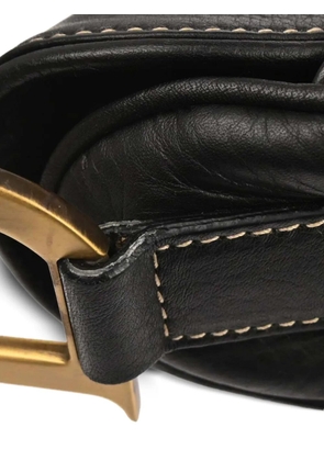 Christian Dior Pre-Owned 2002 Saddle tote bag - Black