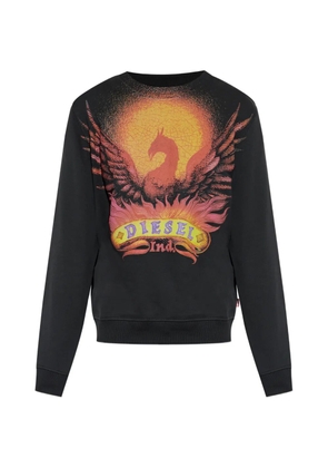 Diesel S-Ginn-AA2 graphic-print sweatshirt - Black