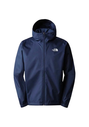 The North Face logo-print hooded jacket - Blue