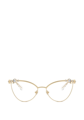 Swarovski cat-eye glasses - Gold