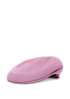Kangol Tropic 504 logo-embroidered flat cap - Pink