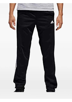 adidas side-stripe track pants - Black