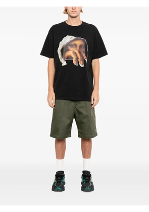 Melt graphic-print T-shirt - Black