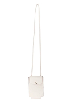 Longchamp Le Pliage leather phone case - Neutrals