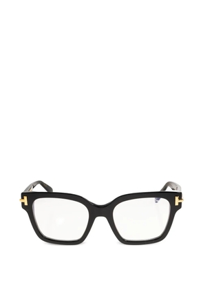 TOM FORD T-logo square-frame glasses - Black