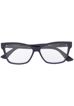 Gucci Eyewear GG0634O rectangular-frame glasses - Blue