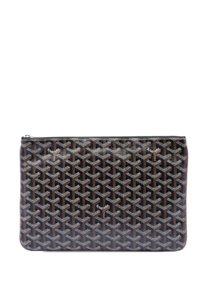 Goyard Pre-Owned 2018 Goyardine Senat MM clutch bag - Brown