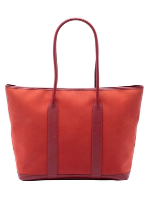 Hermès Pre-Owned 2009 Toile and Negonda Garden Party Zip tote bag - Orange