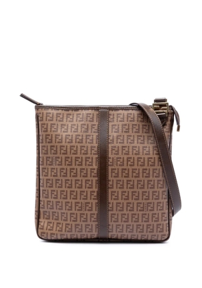Fendi Pre-Owned 2010-2026 Zucchino Spalmati crossbody bag - Brown
