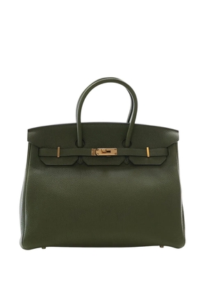 Hermès Pre-Owned 2013 Togo Birkin Retourne 35 handbag - Green