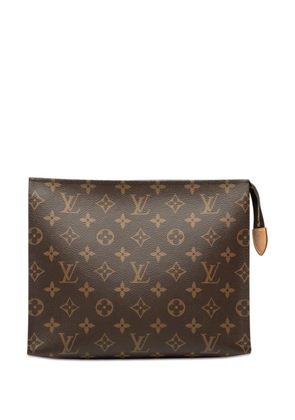 Louis Vuitton Pre-Owned 2020 Monogram Toiletry Pouch 26 clutch bag - Brown