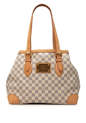 Louis Vuitton Pre-Owned 2008 Damier Azur Hampstead MM tote bag - White