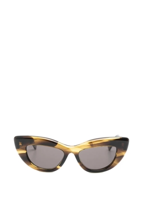 Gucci Eyewear cat-eye-frame sunglasses - Brown