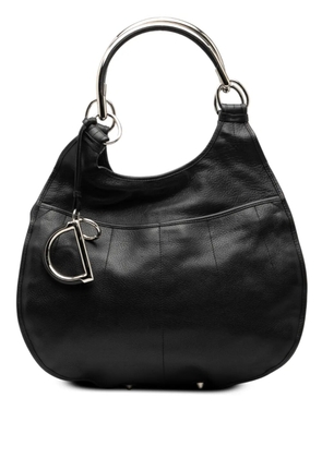 Christian Dior Pre-Owned 2008 Medium Leather 61 hobo bag - Black