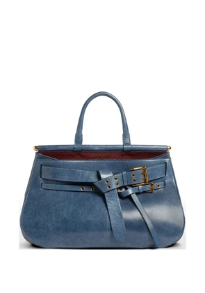 Antonio Marras medium Tanit buckled-strap tote bag - Blue
