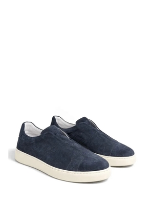 Poche Paris suede sneakers - Blue