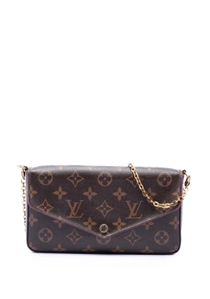 Louis Vuitton Pre-Owned 2018 Monogram Pochette Felicie crossbody bag - Brown