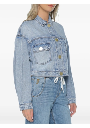 Armani Exchange button-up denim jacket - Blue