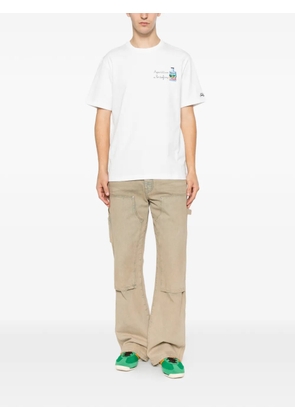 MC2 Saint Barth x Gin Portofino embroidered T-shirt - White