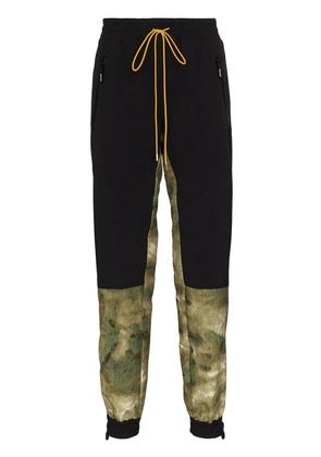 RHUDE flight camo sweatpants - Black