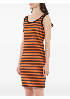 Givenchy semi-sheer striped mini dress - Black