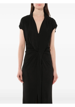 Givenchy draped evening maxi dress - Black