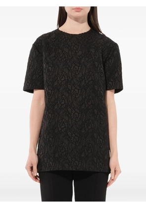 Givenchy floral-lace top - Black