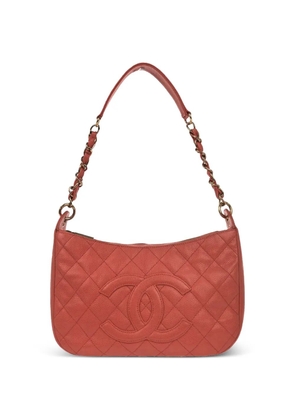 CHANEL Pre-Owned 2002-2003 Caviar-leather shoulder bag - Pink