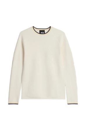 Y-3 x Wales Bonner raglan-sleeve sweater - White