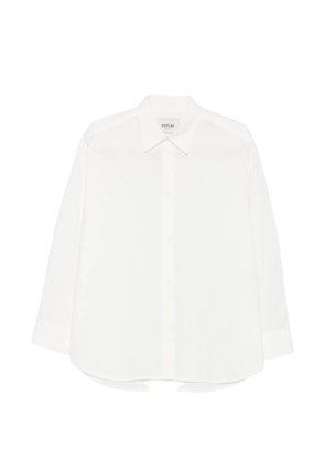 Replay long-sleeve button-fastening shirt - White