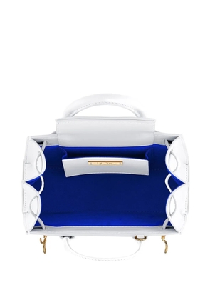 Tyler Ellis mini Winnie Bond-closure tote bag - White