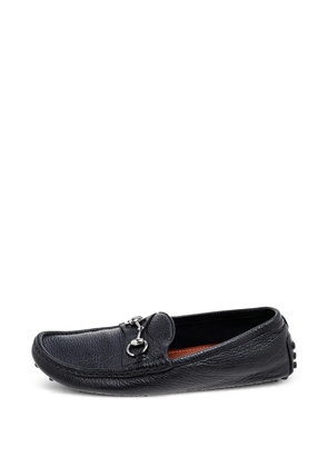 Gucci Pre-Owned Horsebit leather loafers - Black