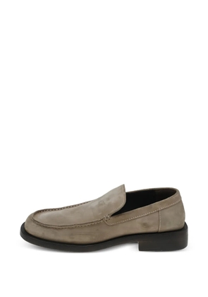 Gucci Pre-Owned suede loafers - Neutrals