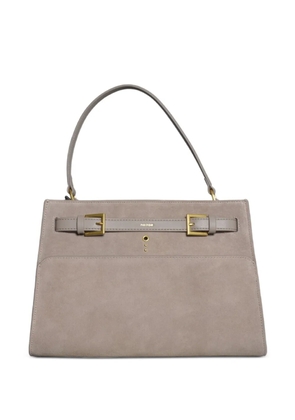 no:rae medium Valegro suede tote bag - Grey