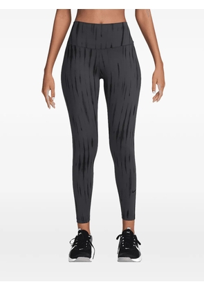 Nike printed high-waisted leggings - Grey