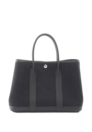 Hermès Pre-Owned 2023 Toile and Negonda Garden Party 30 tote bag - Black