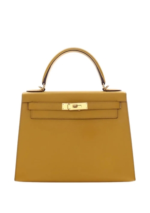 Hermès Pre-Owned 2018 Epsom Kelly II Sellier 28 satchel - Yellow