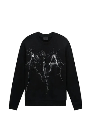 RTA Charles logo-print sweatshirt - Black