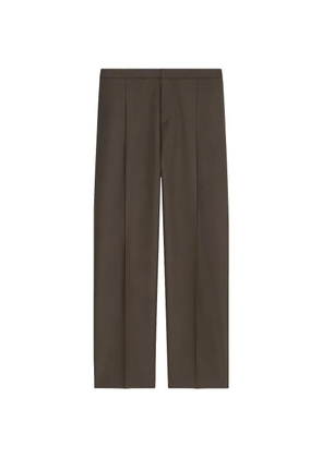 Givenchy pleat-detail twill trousers - Brown