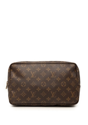 Louis Vuitton Pre-Owned 1988 Monogram Trousse Toilette 28 clutch bag - Brown