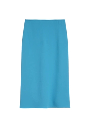 Jil Sander high-waist pencil skirt - Blue