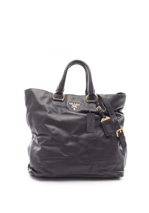 Prada Pre-Owned 2010-2026 Soft Calfskin tote bag - Black